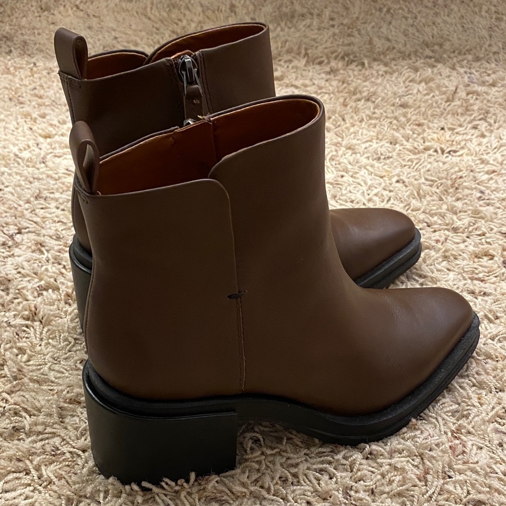Franco Sarto Dalden Bootie in umber women’s size 7.5 - Picture 4 of 6